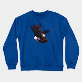 A eagle warrior from the brave wings guild! Crewneck Sweatshirt